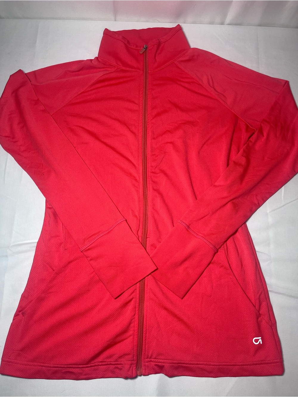 GAP Women's Bright Red /Pink Full-Zip Utility Jacket